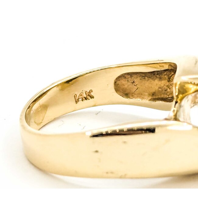 Ring 1.75ct Aquamarine 14ky Sz5.5 6.3g 225080043