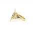 Ring Vintage Filigree heart 14ky Sz6 2.1g 225072046