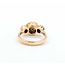 Ring Floral .50ctw Round Diamonds 18kr Sz6 7.0g 225080056