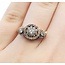 Ring Floral .50ctw Round Diamonds 18kr Sz6 7.0g 225080056