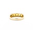 Ring 5 Stone 1.00ctw Citrine 14ky Sz6 2.0g 225080059