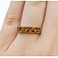 Ring 5 Stone 1.00ctw Citrine 14ky Sz6 2.0g 225080059