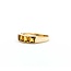 Ring 5 Stone 1.00ctw Citrine 14ky Sz6 2.0g 225080059