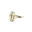 Ring 3.50ct Blue Topaz 14ky Sz5.5 3.33g 225080060