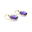 Earrings Roberto Coin 43ctw Purple Amethyst 18ky 35x20.5mm 12.81g 225080080