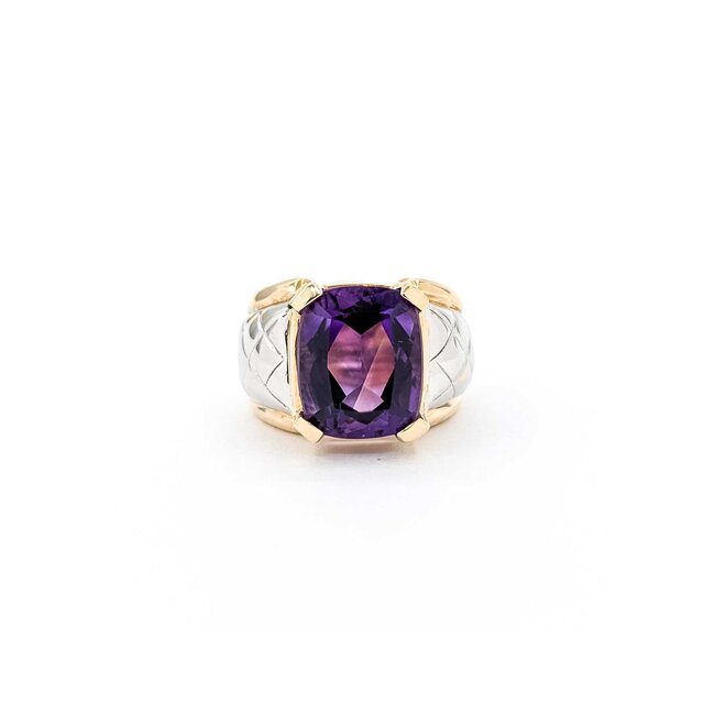 Ring 8.50ct Purple Amethyst 10ktt Sz6 10.0g 225080048