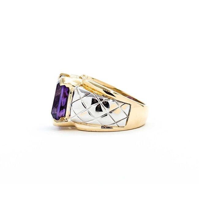 Ring 8.50ct Purple Amethyst 10ktt Sz6 10.0g 225080048