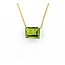 Necklace 2.45ct Peridot 14ky 17-18" 2.88g 225080078