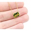 Necklace 2.45ct Peridot 14ky 17-18" 2.88g 225080078