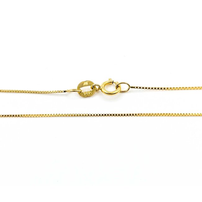 Necklace Spring 14ky .55mm 16.5" .88g 125082004