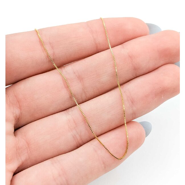 Necklace Spring 14ky .55mm 16.5" .88g 125082004