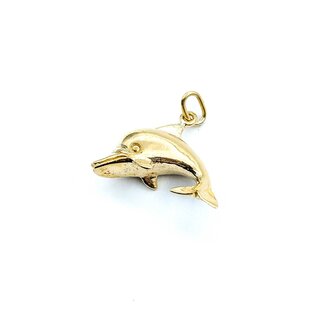 Pendant Dolphin 14ky 19.75x17 4.87g 225072053