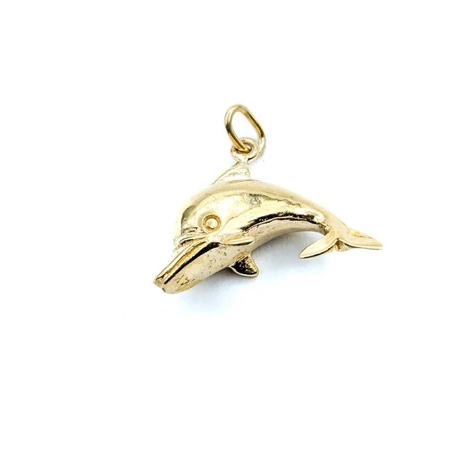 Pendant Dolphin 14ky 19.75x17 4.87g 225072053