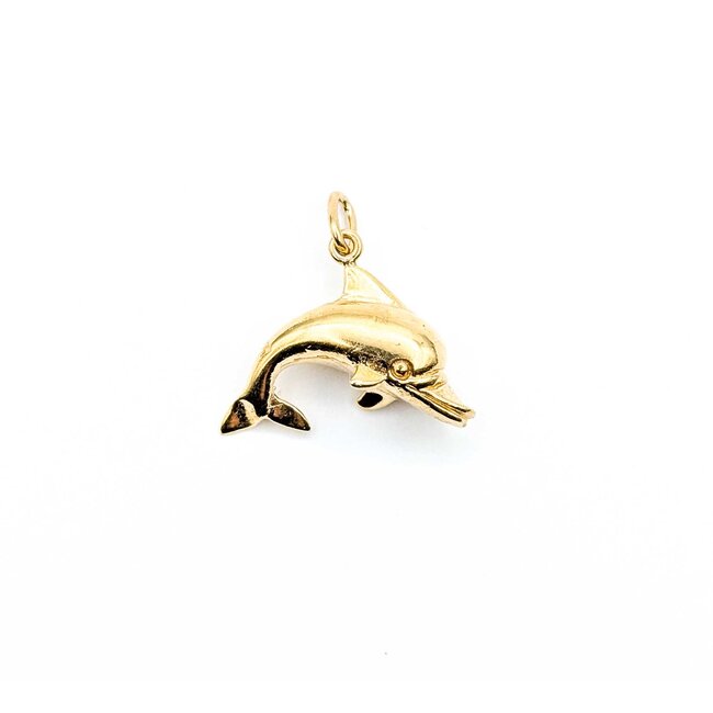 Pendant Dolphin 14ky 19.75x17 4.87g 225072053