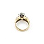 Ring Cluster .75ctw Round Diamonds 10ky 6mm Sz4.5 4.61g 225080021