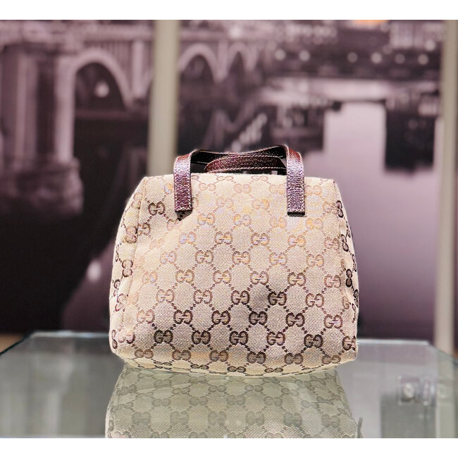 Handbag Gucci GG Canvas Mini 125095019