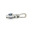 Pendant Drop .65ctw Round Diamonds .75ct Blue Sapphire 14kw 26x11.5mm 3.07g 225080036