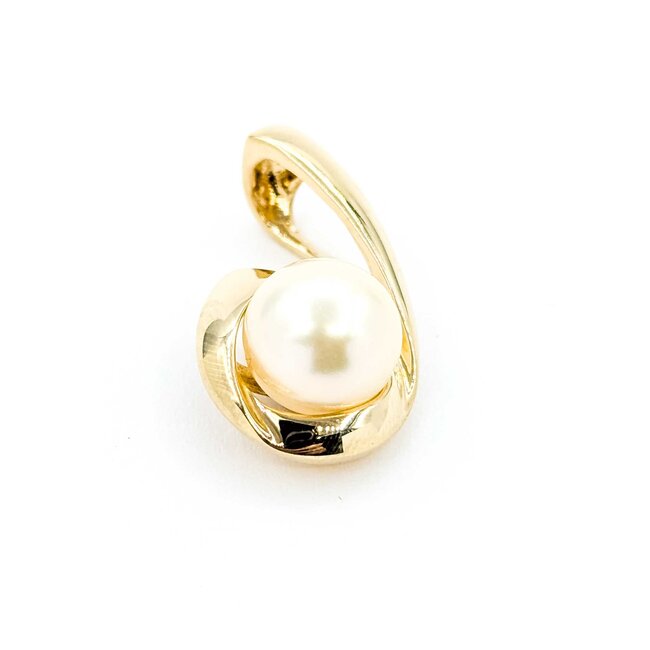 Pendant 9.8mm Pearl 10ky 25.5x14.5mm 3.37g 225080072