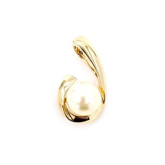 Pendant 9.8mm Pearl 10ky 25.5x14.5mm 3.37g 225080072