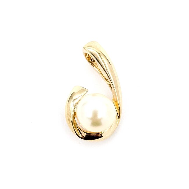 Pendant 9.8mm Pearl 10ky 25.5x14.5mm 3.37g 225080072