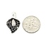 Pendant .50ctw Round Diamonds 14kw 23x12mm 3.26g 225080073