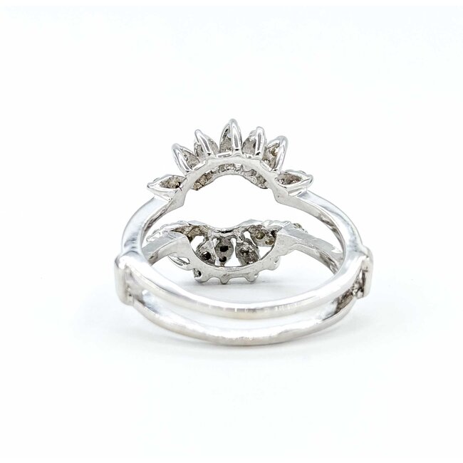 Ring Wrap .33ctw Single Cut Diamonds 14kw Sz8.5 225080039