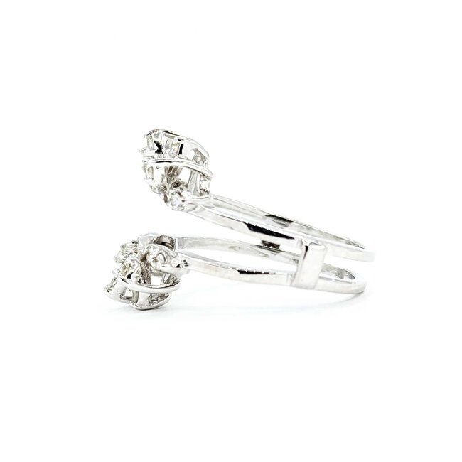 Ring Wrap .33ctw Single Cut Diamonds 14kw Sz8.5 225080039