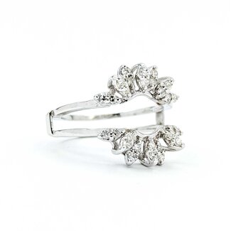 Ring Wrap .33ctw Single Cut Diamonds 14kw Sz8.5 225080039