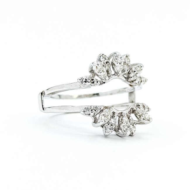 Ring Wrap .33ctw Single Cut Diamonds 14kw Sz8.5 225080039