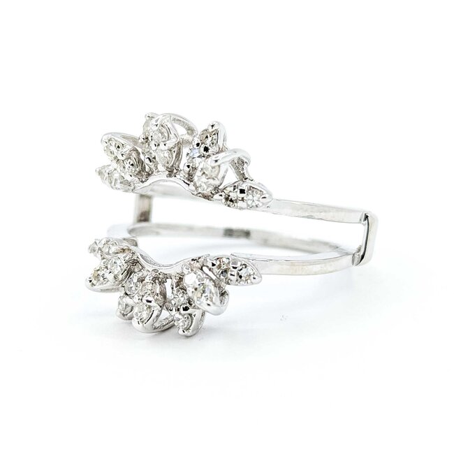 Ring Wrap .33ctw Single Cut Diamonds 14kw Sz8.5 225080039