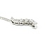 Pendant w/Chain 7 Stone Journey 1.00ctw Round Diamonds 14ky 25x6.5mm 18" 4.42g 225090013