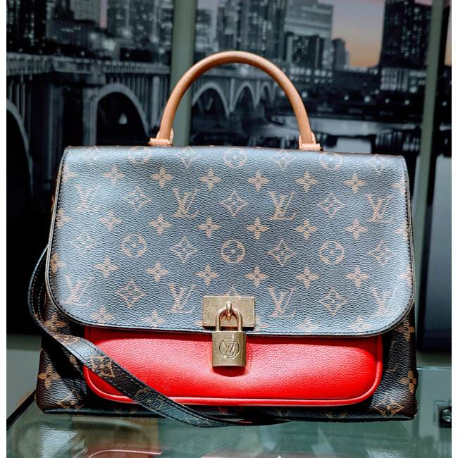 Handbag Louis Vuitton Marignan Coquelicot Monogram M44286 125095043