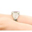 Ring Red Synthetic Stone 14kw Sz7.25 5.7g 225080047