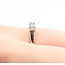 Ring 5 Stone .15ctw Single Cut Diamonds 14kw Sz6 2.4g 225080046