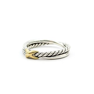 Ring David Yurman SS/18ky Sz7.5 3.97g 225080033