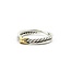 Ring David Yurman SS/18ky Sz7.5 3.97g 225080033