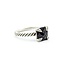 Ring David Yurman .04ctw Round Diamonds 8mm Onyx SS Sz6.5 3.17g 225080032