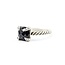 Ring David Yurman .04ctw Round Diamonds 8mm Onyx SS Sz6.5 3.17g 225080032