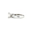 Ring 1.57ct Princess Diamond .12ctw Diamonds 14kw sz5.25 3.7g 225080085