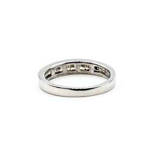 Ring .35ctw Princess Diamonds 14kw Sz5.25 2g 225080086
