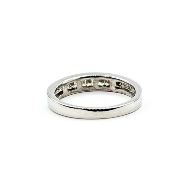 Ring .35ctw Princess Diamonds 14kw Sz5.25 2g 225080086