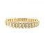 Bracelet Wave Link 5.00ctw Round Diamonds 10ky 10mm 7" 19.45g 125080007