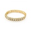 Bracelet Wave Link 5.00ctw Round Diamonds 10ky 10mm 7" 19.45g 125080007