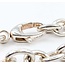 Bracelet Gucci Heart Charm Rolo Link 925 8.5mm 8" 37g 125082006