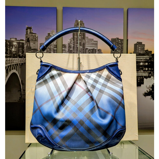 Handbag Burberry Nova Pop Degrade Medium Craigwell Jet Blue 125095054