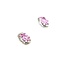 Earrings 1.30ct Pink Sapphire 14kw 9x7mm 1.62g 225090009