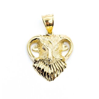 Pendant Rams Head 10ky 1.5x1.05" 4.2g 125092014