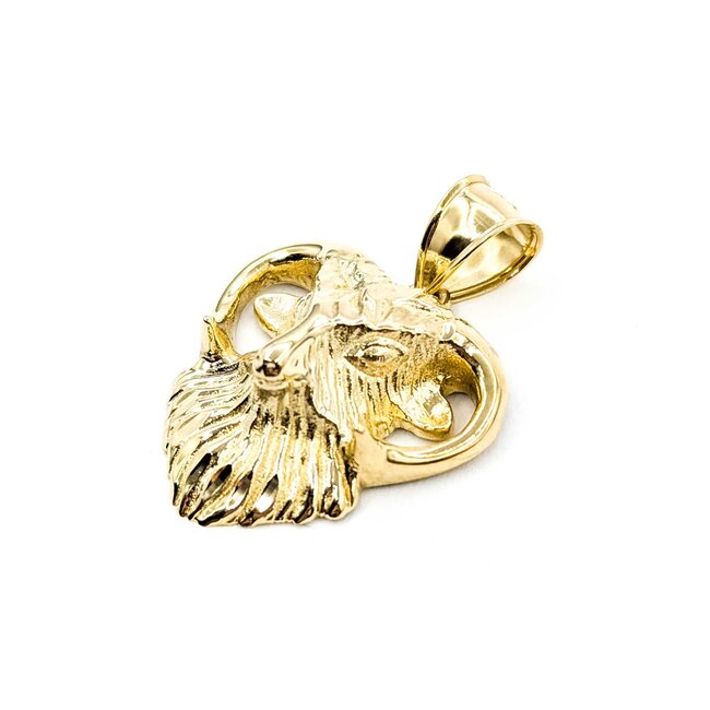 Pendant Rams Head 10ky 1.5x1.05" 4.2g 125092014