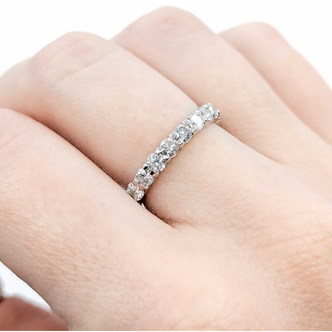 Ring 11 Stone .88ctw Round Diamonds 14kw Sz6 2.77g 225090018