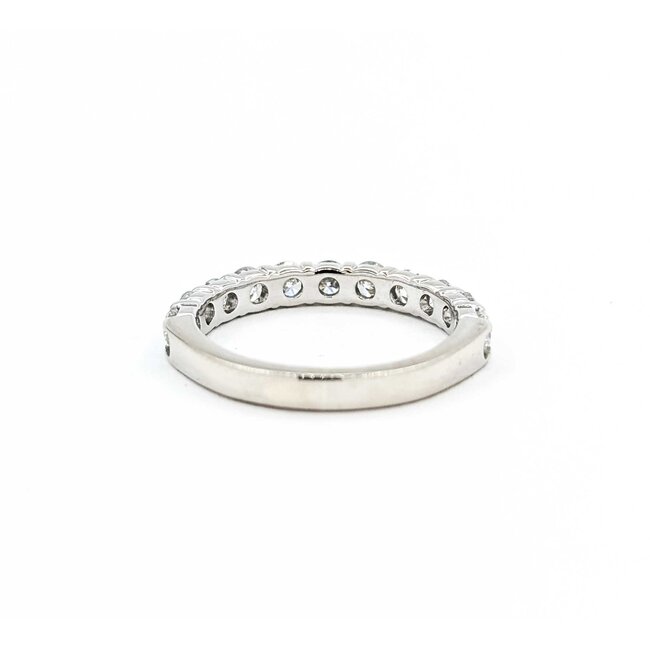 Ring 11 Stone .88ctw Round Diamonds 14kw Sz6 2.77g 225090018